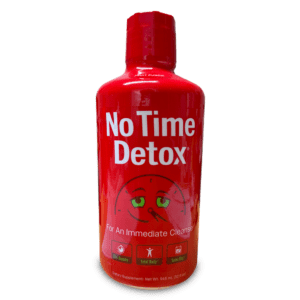 No Time Detox - Fast-Acting Fruit Punch-Flavored Detox Drink for Same-Day Full-Body Cleanse. Supports urinary, circulatory, and digestive system detoxification. 32 oz bottle.