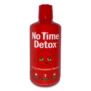 No Time Detox - Fast-Acting Fruit Punch-Flavored Detox Drink for Same-Day Full-Body Cleanse. Supports urinary, circulatory, and digestive system detoxification. 32 oz bottle.